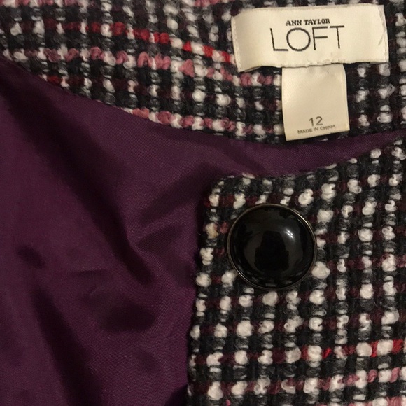 Ann Taylor Loft - Boucle Bolero Jacket Size 12 $24 - Picture 8 of 8